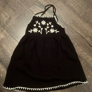 Zara Embroidered Dress